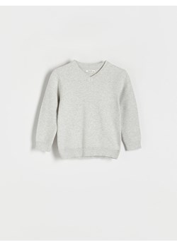 Reserved - Melanżowy sweter - beżowy ze sklepu Reserved w kategorii Bluzy i swetry - zdjęcie 170298744