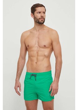 Karl Lagerfeld szorty kąpielowe kolor zielony ze sklepu ANSWEAR.com w kategorii Kąpielówki - zdjęcie 170299442