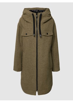 Płaszcz z wpuszczanymi kieszeniami po bokach ze sklepu Peek&Cloppenburg  w kategorii Płaszcze damskie - zdjęcie 170301854