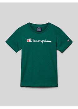 T-shirt z okrągłym dekoltem ze sklepu Peek&Cloppenburg  w kategorii T-shirty chłopięce - zdjęcie 170301983