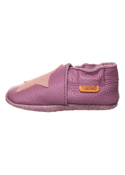 lamino Skórzane buty w kolorze fioletowym do raczkowania ze sklepu Limango Polska w kategorii Buciki niemowlęce - zdjęcie 170303404