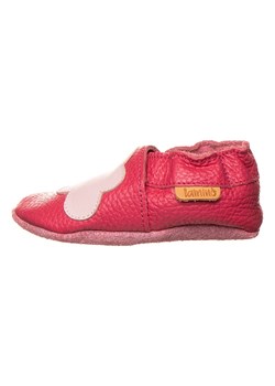 lamino Skórzane buty w kolorze różowym do raczkowania ze sklepu Limango Polska w kategorii Buciki niemowlęce - zdjęcie 170303424