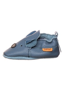 lamino Skórzane buty w kolorze niebieskim do raczkowania ze sklepu Limango Polska w kategorii Buciki niemowlęce - zdjęcie 170303484