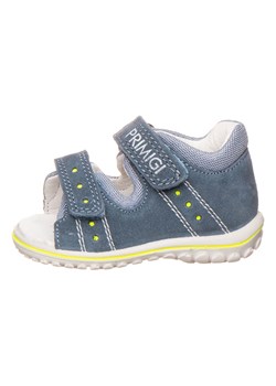 Primigi Skórzane sandały w kolorze niebieskim ze sklepu Limango Polska w kategorii Sandały dziecięce - zdjęcie 170303622