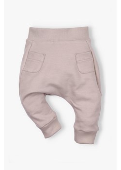 Spodnie dresowe z bawełny organicznej dla dziewczynki ze sklepu 5.10.15 w kategorii Spodnie i półśpiochy - zdjęcie 170306511