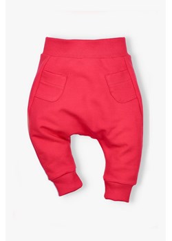 Spodnie dresowe z bawełny organicznej dla dziewczynki ze sklepu 5.10.15 w kategorii Spodnie i półśpiochy - zdjęcie 170306514