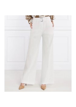 BOSS BLACK Lniane spodnie Tasena | Comfort fit ze sklepu Gomez Fashion Store w kategorii Spodnie damskie - zdjęcie 170306771