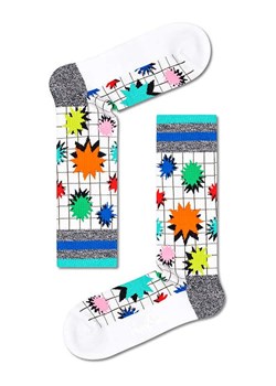 Happy Socks Skarpety w kolorze białym ze wzorem ze sklepu Limango Polska w kategorii Skarpetki męskie - zdjęcie 170309233
