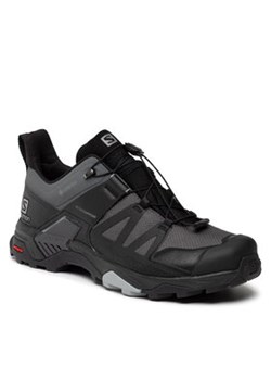 Salomon Sneakersy X Ultra 4 Gtx GORE-TEX 413851 29 V0 Szary ze sklepu MODIVO w kategorii Buty trekkingowe męskie - zdjęcie 170309650