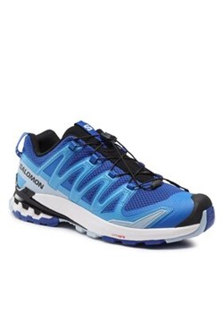 Salomon Sneakersy Xa Pro 3D V9 L47272100 Niebieski ze sklepu MODIVO w kategorii Buty trekkingowe męskie - zdjęcie 170309692