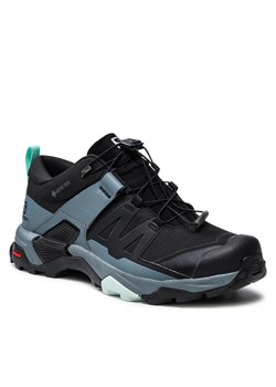 Sneakersy Salomon X Ultra 4 Gtx W GORE-TEX 412896 23 V0 Black/Stormy Weather/Opal Blue ze sklepu eobuwie.pl w kategorii Buty trekkingowe damskie - zdjęcie 170310170