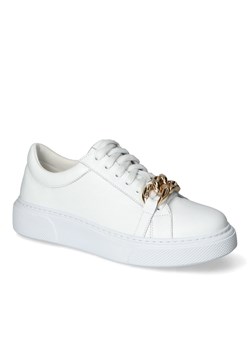 Sneakersy Nessi 24623 Białe 412 lico ze sklepu Arturo-obuwie w kategorii Buty sportowe damskie - zdjęcie 170313712