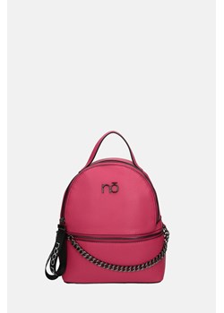Półokrągły plecak Nobo z łańcuchem różowy ze sklepu NOBOBAGS.COM w kategorii Plecaki - zdjęcie 170315233