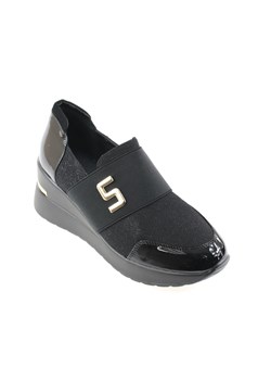 Sneakersy damskie Cabin SA295-1 czarny ze sklepu ButyButy.pl w kategorii Półbuty damskie - zdjęcie 170315511