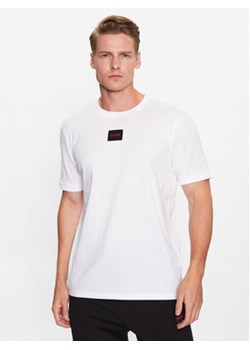 Hugo T-Shirt Diragolino212 50447978 Biały Regular Fit ze sklepu MODIVO w kategorii T-shirty męskie - zdjęcie 170320710