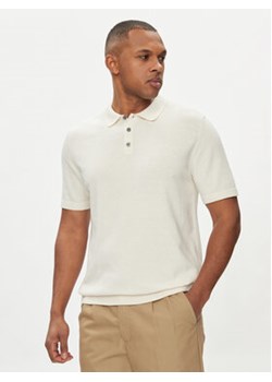 Jack&Jones Polo Emil 12248819 Biały Regular Fit ze sklepu MODIVO w kategorii T-shirty męskie - zdjęcie 170322562