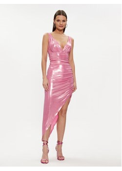 NORMA KAMALI Sukienka koktajlowa ST1233LM554966 Różowy Slim Fit ze sklepu MODIVO w kategorii Sukienki - zdjęcie 170322710