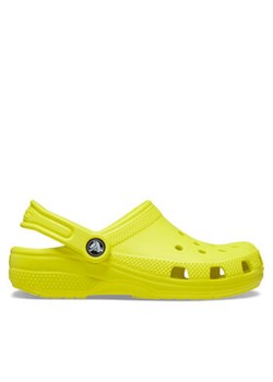 Crocs Klapki Classic Kids Clog 206991 Żółty ze sklepu MODIVO w kategorii Klapki dziecięce - zdjęcie 170322884