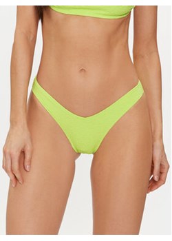 Calvin Klein Swimwear Dół od bikini KW0KW02399 Zielony ze sklepu MODIVO w kategorii Stroje kąpielowe - zdjęcie 170323194