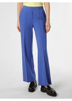 CATNOIR Spodnie Kobiety wiskoza błękit królewski jednolity ze sklepu vangraaf w kategorii Spodnie damskie - zdjęcie 170324061
