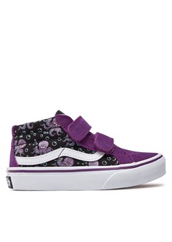 Sneakersy Vans Uy Sk8-Mid Reissue V VN0A346YB5P1 Black/Purple ze sklepu eobuwie.pl w kategorii Trampki dziecięce - zdjęcie 170324142