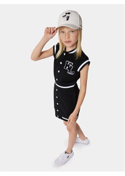 Karl Lagerfeld Kids Sukienka codzienna Z30081 D Czarny Regular Fit ze sklepu MODIVO w kategorii Sukienki dziewczęce - zdjęcie 170325171