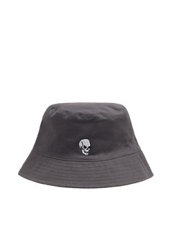 Cropp - Szary kapelusz bucket hat z haftem - szary ze sklepu Cropp w kategorii Kapelusze damskie - zdjęcie 170325563