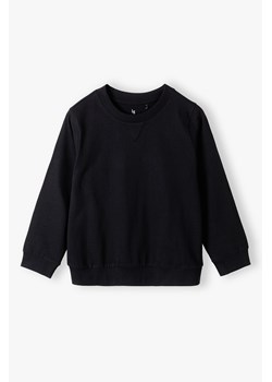 Czarna bluza dresowa z miękkiej dzianiny - Lincoln&Sharks ze sklepu 5.10.15 w kategorii Bluzy chłopięce - zdjęcie 170326184