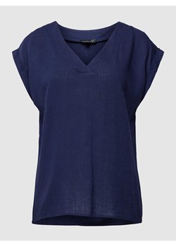 Bluzka z dodatkiem lnu ze sklepu Peek&Cloppenburg  w kategorii Bluzki damskie - zdjęcie 170326500