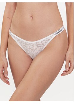 Calvin Klein Underwear Figi brazylijskie 000QD5155E Biały ze sklepu MODIVO w kategorii Majtki damskie - zdjęcie 170326823