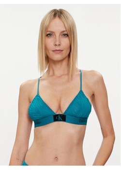 Calvin Klein Underwear Biustonosz braletka 000QF7377E Zielony ze sklepu MODIVO w kategorii Biustonosze - zdjęcie 170326874