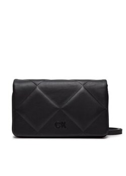 Calvin Klein Torebka Quilt K60K611759 Czarny ze sklepu MODIVO w kategorii Listonoszki - zdjęcie 170326991