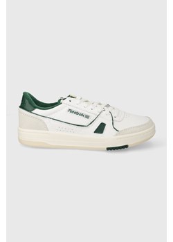 Reebok Classic sneakersy skórzane LT COURT kolor biały 100074275 ze sklepu PRM w kategorii Buty sportowe męskie - zdjęcie 170329672