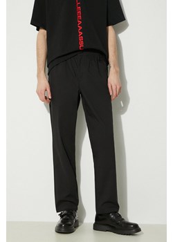 New Balance spodnie Twill Straight Pant 30" męskie kolor czarny proste MP41575BK ze sklepu PRM w kategorii Spodnie męskie - zdjęcie 170329752