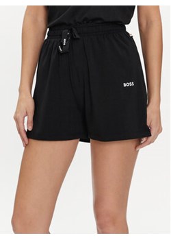 Boss Szorty piżamowe 50515606 Czarny Regular Fit ze sklepu MODIVO w kategorii Piżamy damskie - zdjęcie 170330134