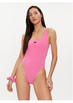 Calvin Klein Swimwear Strój kąpielowy KW0KW02401 Różowy ze sklepu MODIVO w kategorii Stroje kąpielowe - zdjęcie 170330161