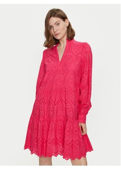 YAS Sukienka letnia Holi 26027162 Różowy Regular Fit ze sklepu MODIVO w kategorii Sukienki - zdjęcie 170330262