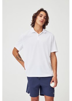 H & M - Top treningowy z piki Regular Fit - Biały ze sklepu H&M w kategorii T-shirty męskie - zdjęcie 170331783