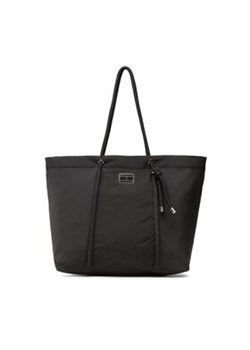 Tommy Jeans Torebka Tjw Beach Summer Tote AW0AW14583 Czarny ze sklepu MODIVO w kategorii Torby Shopper bag - zdjęcie 170332854