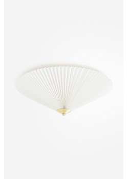 H & M - Lampa sufitowa z plisowanym kloszem - Biały ze sklepu H&M w kategorii Lampy sufitowe - zdjęcie 170335313