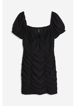 H & M - H & M+ Drapowana sukienka - Czarny ze sklepu H&M w kategorii Sukienki - zdjęcie 170335351