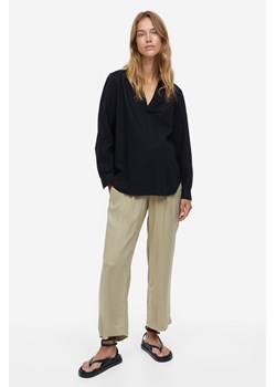 H & M - MAMA Spodnie do kostki - Zielony ze sklepu H&M w kategorii Spodnie ciążowe - zdjęcie 170335461