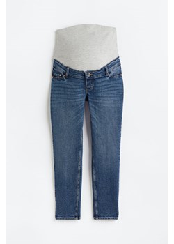 H & M - MAMA Slim Ankle Jeans - Niebieski ze sklepu H&M w kategorii Spodnie ciążowe - zdjęcie 170335511