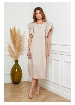 Joséfine Sukienka &quot;Loulou&quot; w kolorze beżowym ze sklepu Limango Polska w kategorii Sukienki - zdjęcie 170337194