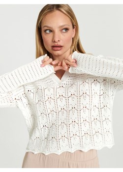 Sinsay - Sweter - kremowy ze sklepu Sinsay w kategorii Swetry damskie - zdjęcie 170338581