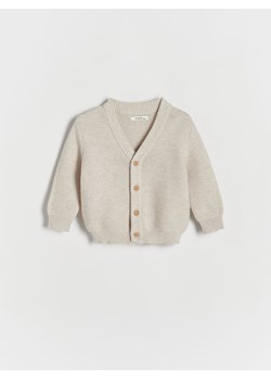Reserved - Strukturalny sweter - kremowy ze sklepu Reserved w kategorii Bluzy i swetry - zdjęcie 170338932