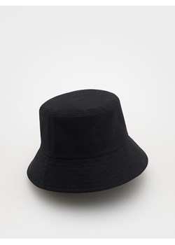 Reserved - Kapelusz bucket hat z lnem - czarny ze sklepu Reserved w kategorii Kapelusze męskie - zdjęcie 170338953