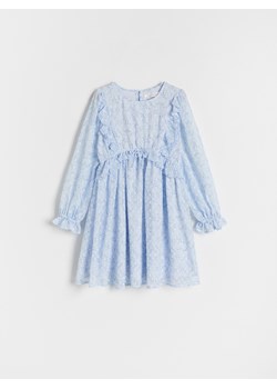 Reserved - Sukienka w kwiaty - jasnoniebieski ze sklepu Reserved w kategorii Sukienki dziewczęce - zdjęcie 170339230