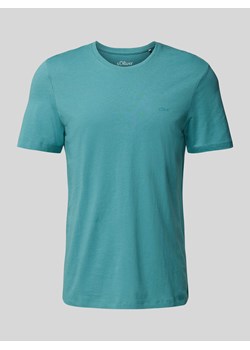 T-shirt z nadrukiem z logo ze sklepu Peek&Cloppenburg  w kategorii T-shirty męskie - zdjęcie 170342381