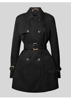 Płaszcz z paskiem w talii ze sklepu Peek&Cloppenburg  w kategorii Płaszcze damskie - zdjęcie 170342462